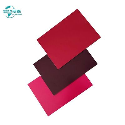 پانل ترکیبی آلومینیومی 3mm PE ACP پانل دیواری بیرونی 1220mm X 2440mm