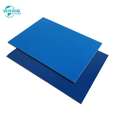 پوشش نانو ضد آتش پنل ACP آلومینیوم پنل کامپوزیت رنگ جامد 1220mm 1250mm