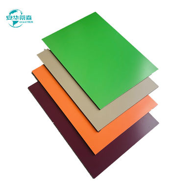 پنل ترکیبی رنگ جامد 3 میلی متری مقاومت در برابر آب و هوا پنل Acp ساندویچ 1220mm 1250mm