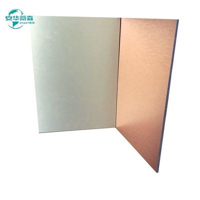1220mm برش شده ACP آتش بازدار پنل کامپوزیت B1 درجه حرارت آتش